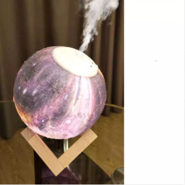 Lunar Humidifier Night Light Bedroom Household Aromatherapy Moisturizing Spray Dormitory Bedside Mute Creative Gift